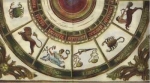 Serviette Sternzeichenkreis, Rarität